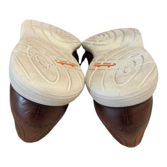 Rockport Men's Shoes Garett Wingtip Leather Derby Comfort Oxford Brown Sz 8.5 - Picture 10 of 10